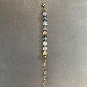 Sabika multi-colored crystal bracelet